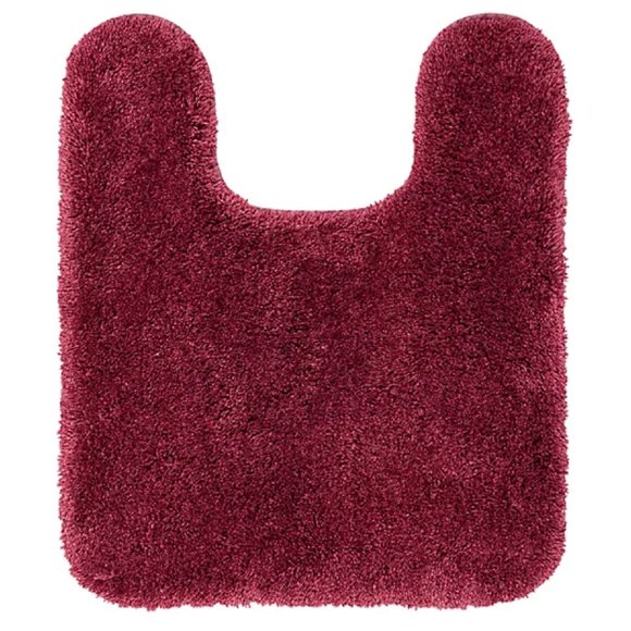 brand new Nestwell Performance Bathroom Toilet Contour Rug in Dry Rose color - Picture 3 of 3